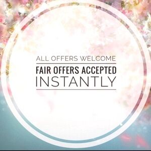 Offers always welcome